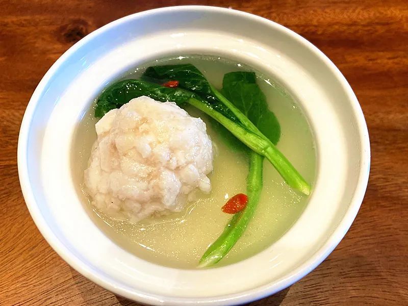 大厨小菜 | 清汤菜胆鮰鱼狮子头