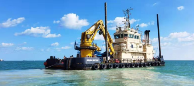 中企承建阿曼原油项目海上工程主体完工