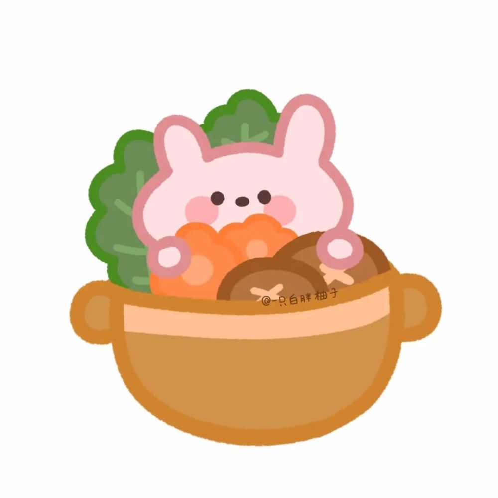 可爱食物头像|一只白胖柚子_腾讯新闻