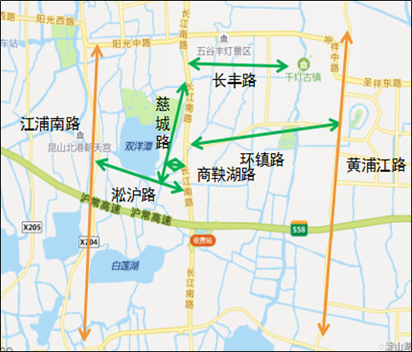 封閉施工|機場路|崑山