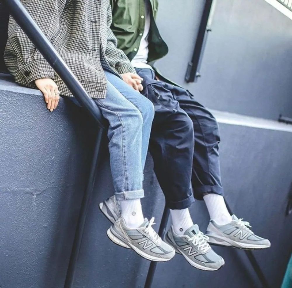 又添一双富婆鞋nb的元祖灰是真耐看