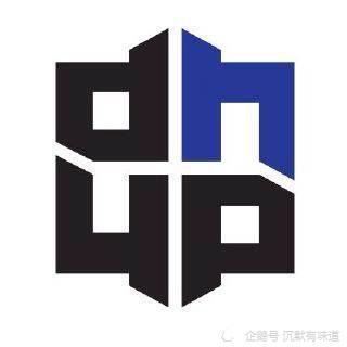 霍华德的个人logo由两个英文名字的首字母"d"h"加上"up"的组成,其中