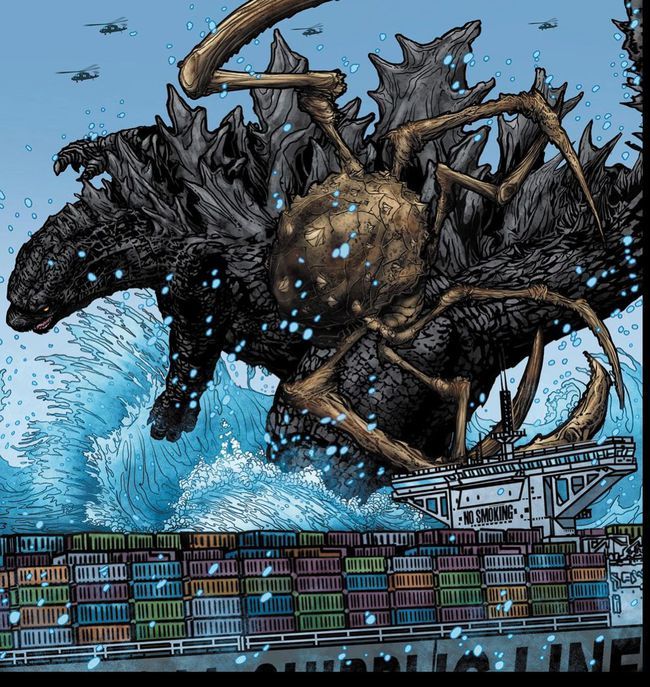 哥斯拉大战金刚的时候其他泰坦都去哪了