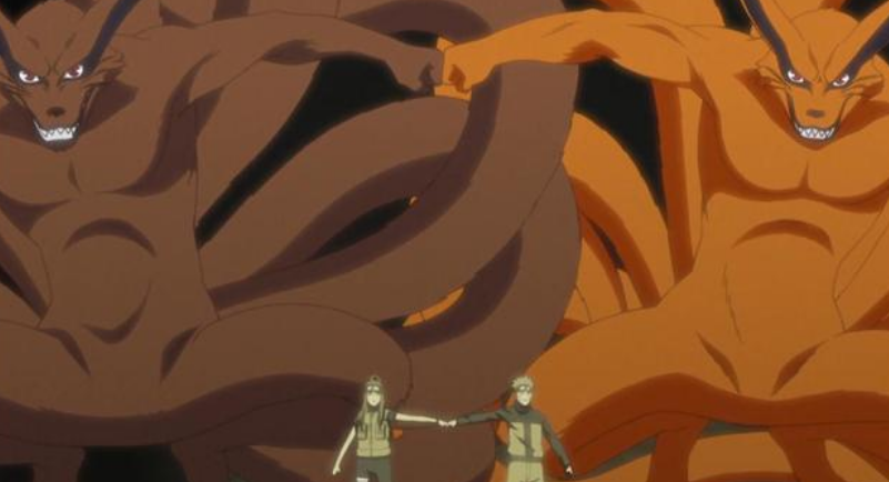 鸣人和阳之力九尾碰拳阴之力不高兴了狠起来连自己的醋都吃