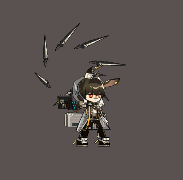 明日方舟小人物也有梦想不给特效也就算了连个全脸都没有