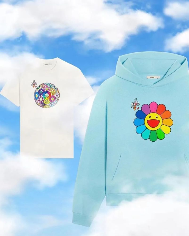 村上隆也玩博物馆限定?太阳花新联名服饰官宣_腾讯新闻