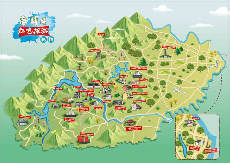 串联近50个革命阵地和景点海曙10条红色旅游线路发布