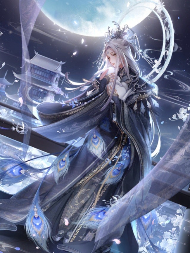 古风女生头像一笑相逢蓬海路人间风月如尘土