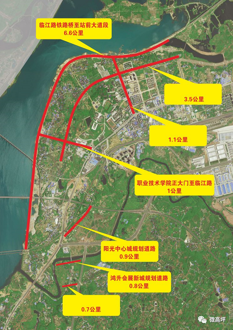 南充将在这个片区新建道路13条