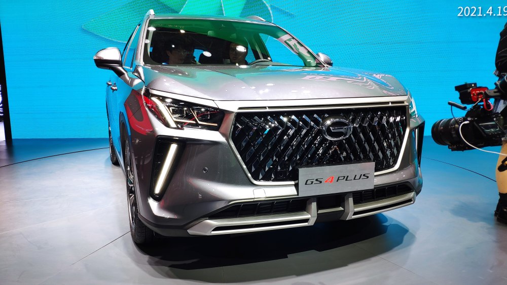 2021年上海国际车展:传祺gs4 plus实车
