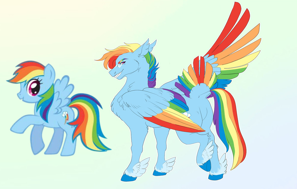 小马宝莉小马18岁长大后柔柔和无序有夫妻相碧琪像小胖猪