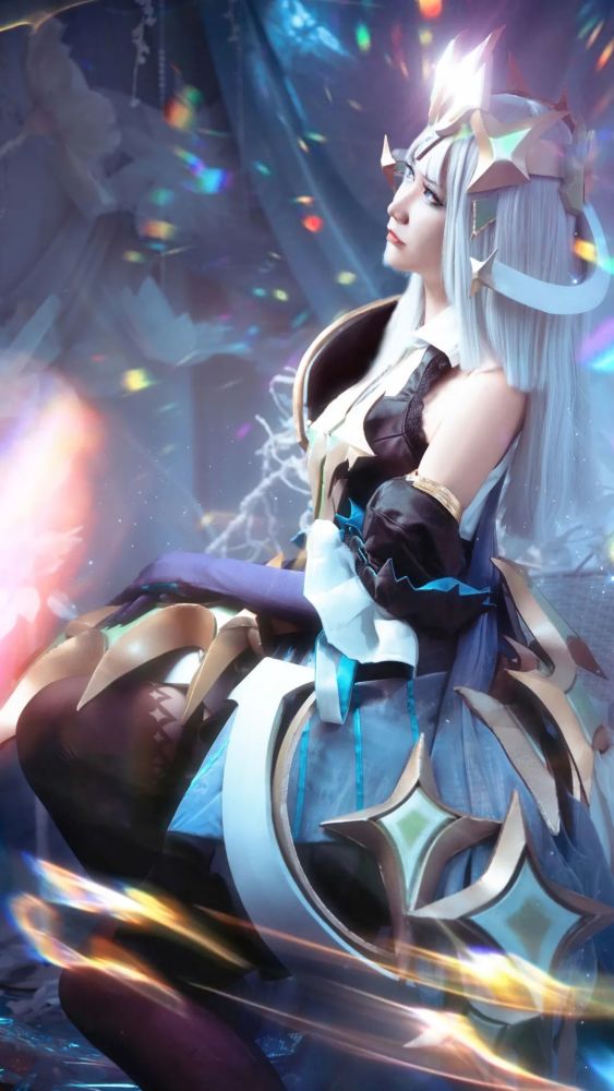 cos王者荣耀虞姬启明星使cos正片阮邑