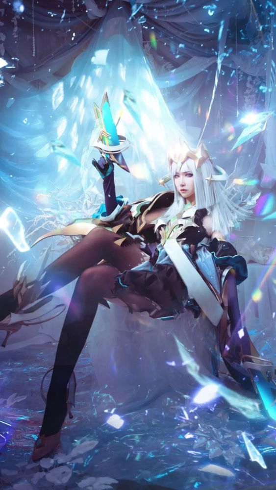 cos王者荣耀虞姬启明星使cos正片阮邑