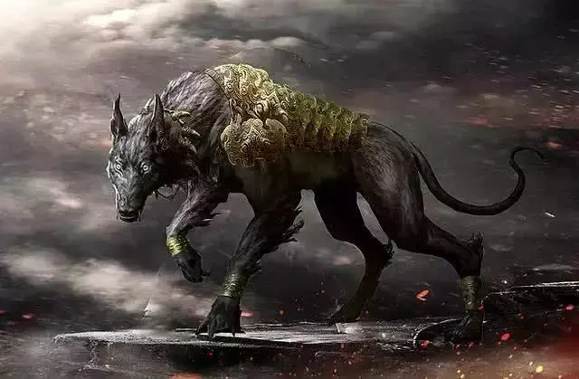 我国传说中的六种动物蚩尤坐骑是国宝黑狼很神秘