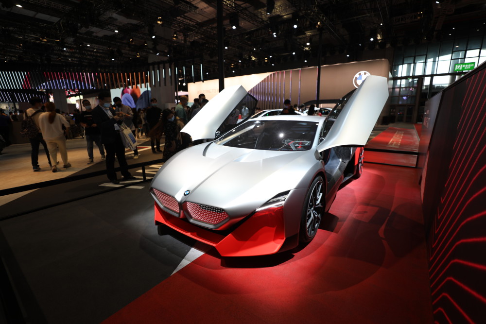 宝马bmw vision m next概念车,上海车展实拍