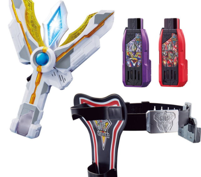 特利迦奥特曼胜利神光棒最强模仿套装包装完美致敬25年前的迪迦