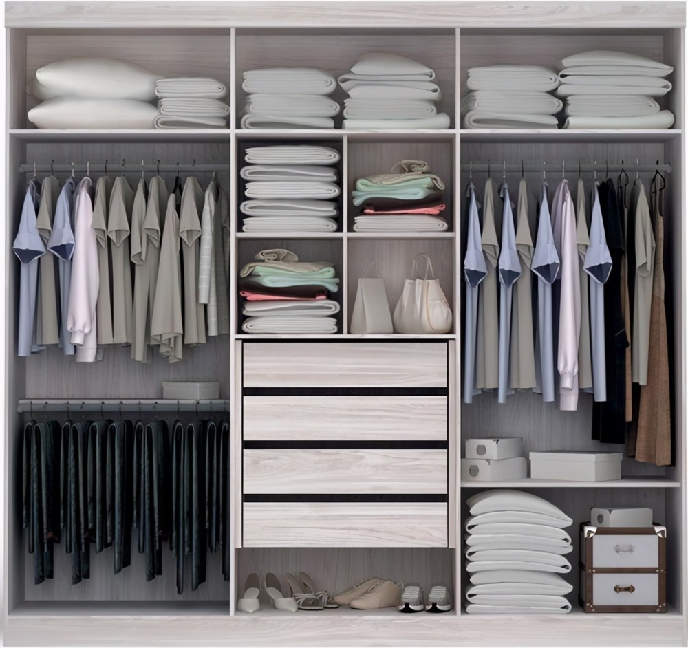 卧室不要装大衣柜了笨重还占地瞧瞧我婆婆这样做整洁还实用