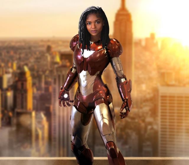 除了第二代钢铁侠,还有凯特毕晓普和蚁人的女儿凯西朗在第《鹰眼》