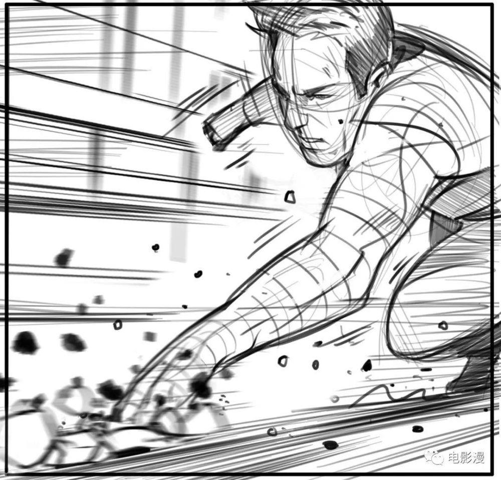 猎鹰与冬兵公布打斗场景分镜图