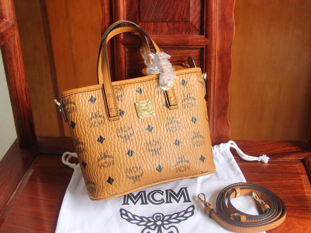 独家mcm简约迷你购物袋