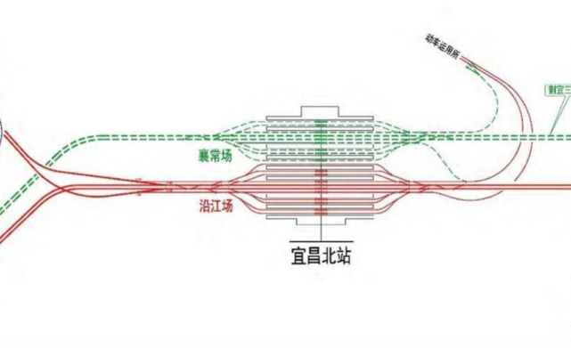 宜昌将新添一高铁站,站房面积8万平方米,设9台20线,今年通车