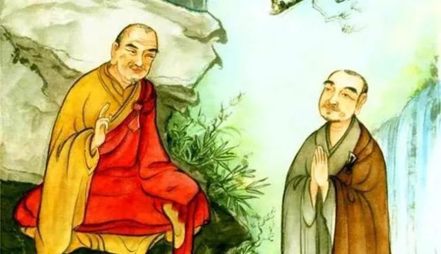 据传,二祖慧可在传法给三祖30年后,便自佛门隐身,混迹市井人群.