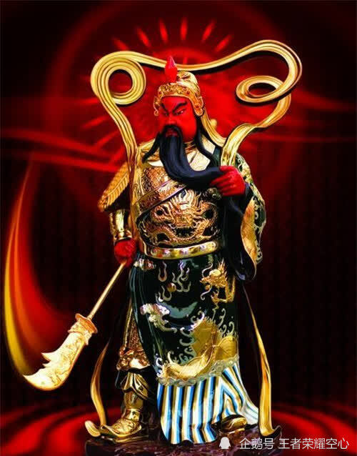 武圣关羽雕像为何都是闭着眼睛木匠一睁眼没人承受得了