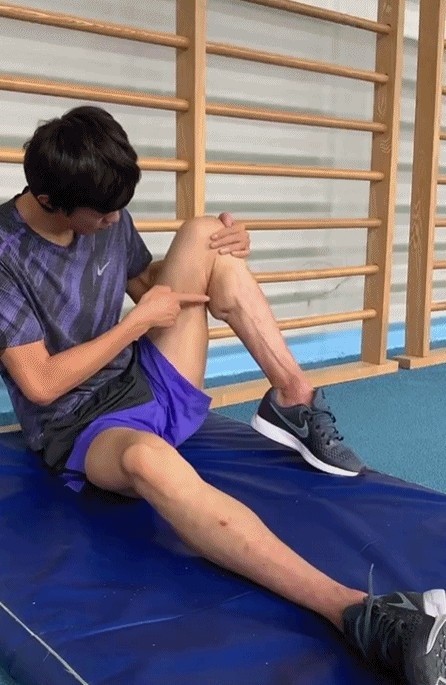 这也太长了!张国伟晒视频秀自己超长跟腱