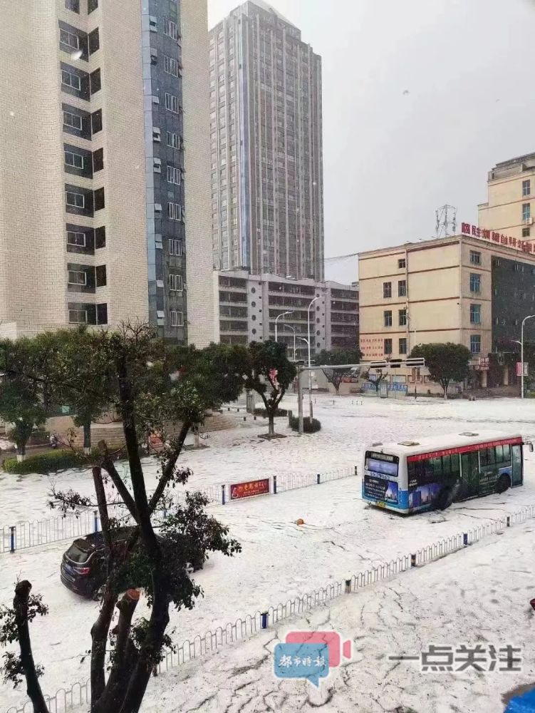 文山市冰雹图片