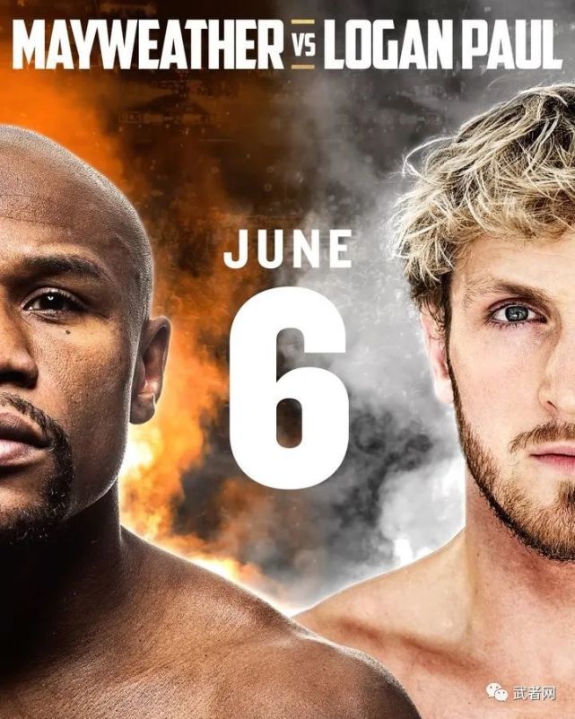 梅威瑟与网红罗根保罗比赛6月举行