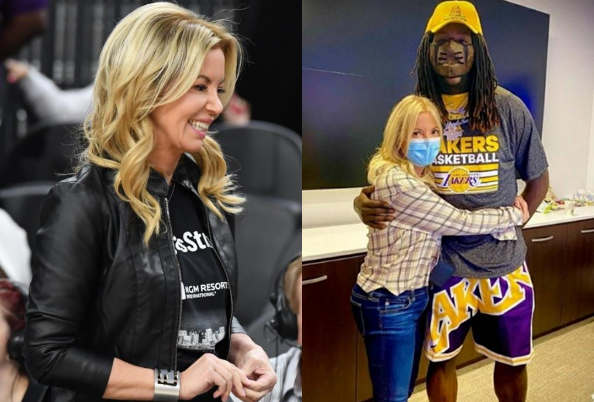nba NBA罕见野兽派！体重超220斤，湖人美女老板独宠，年龄悬殊26岁