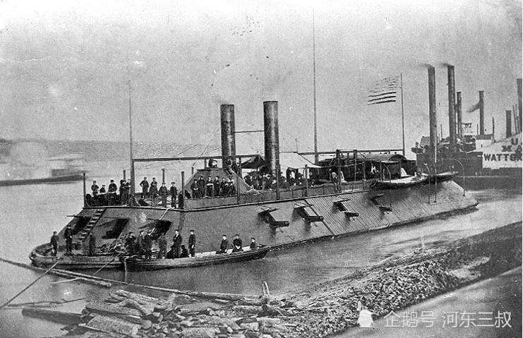 铁甲舰狂欢时代南北战争异类开罗号成为首艘被水雷击沉战舰