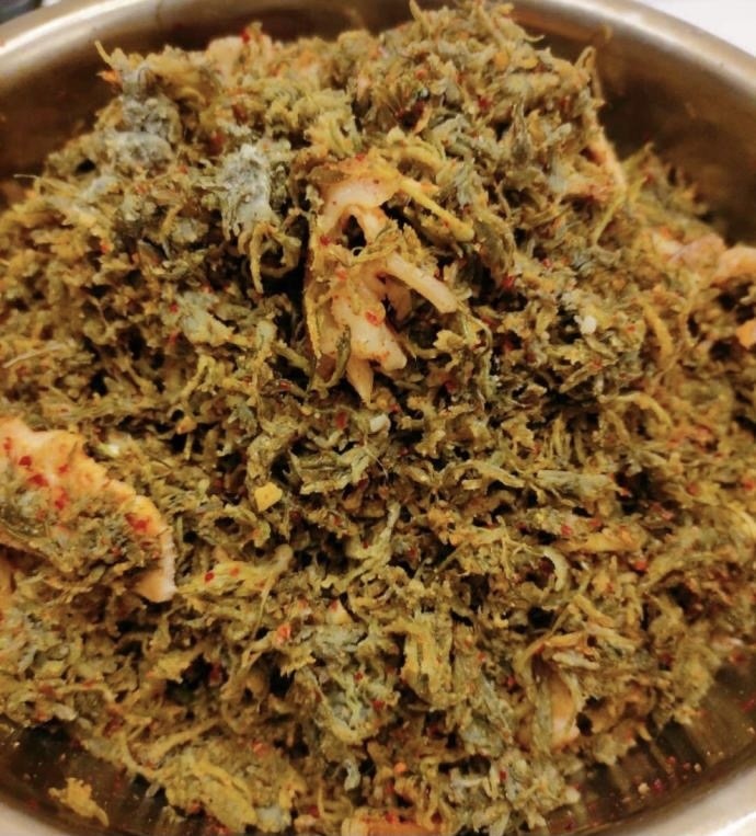 陕菜味道白蒿麦饭