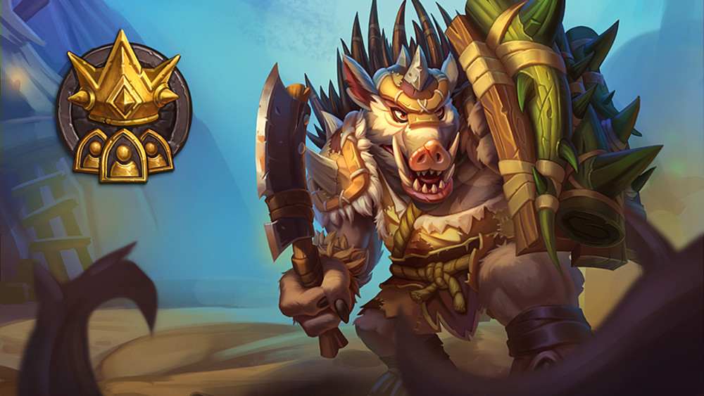 炉石传说战棋新种族野猪人来袭鲜血宝石竟是换皮香蕉萌新福利备战套牌