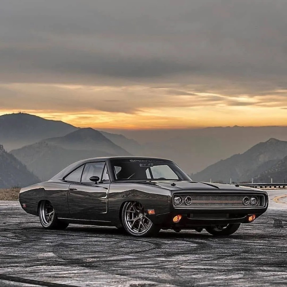 光頭大佬特雷多座駕美式肌肉車靈魂車型1970版道奇charger