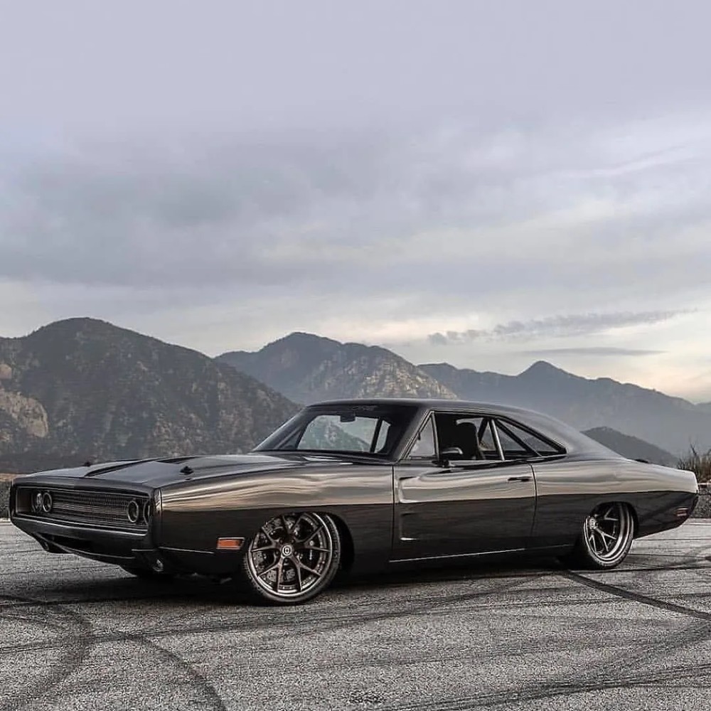 光頭大佬特雷多座駕美式肌肉車靈魂車型1970版道奇charger