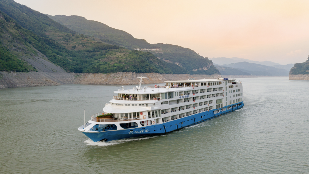 花万元乘豪华游轮游长江是啥体验长江探索号在深举办新线路发布会