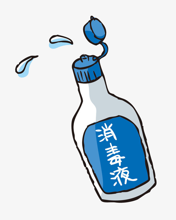 含氯消毒剂的典型代表:84消毒液.