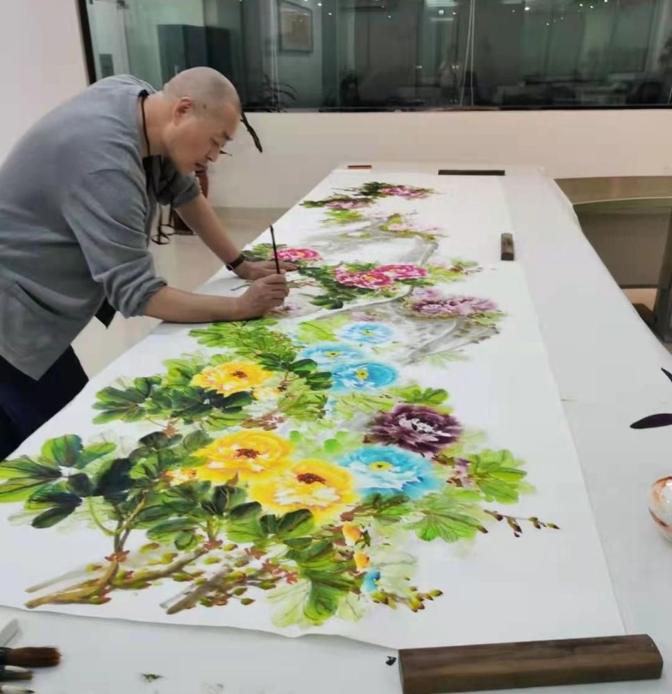 展讯献礼建党100周年延年法师献瑞百件糸列作品展