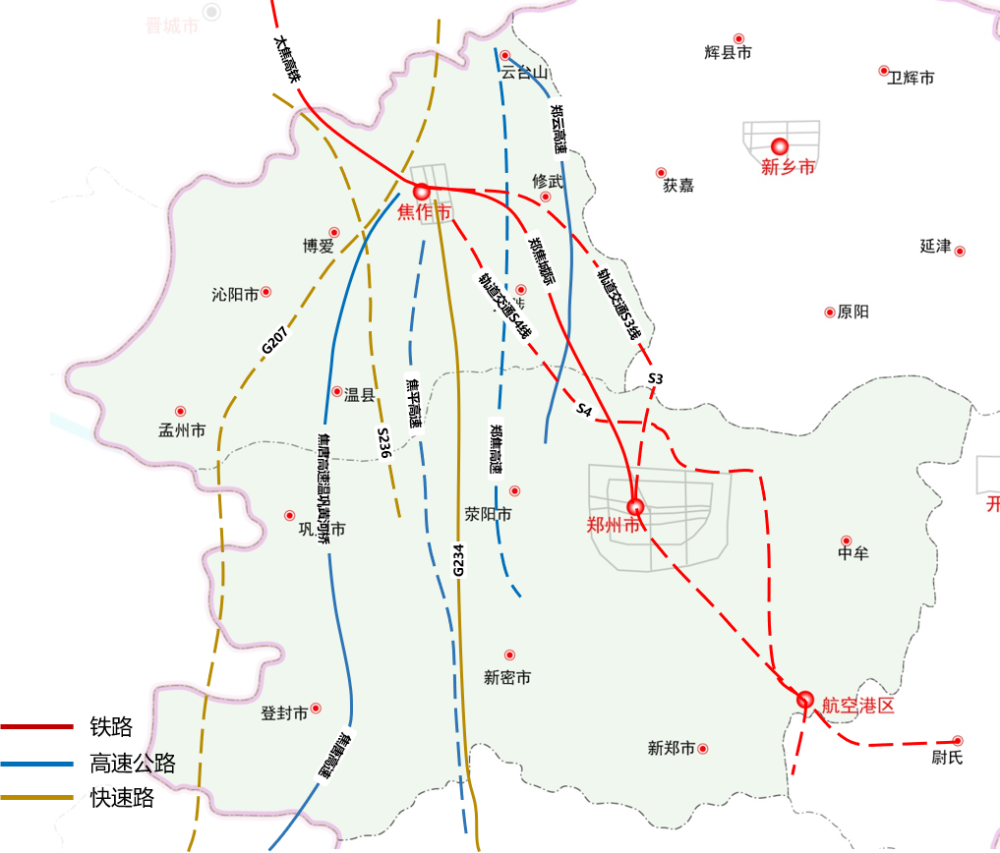 郑州都市圈交通一体化发展规划之复合型交通走廊龙志刚专栏