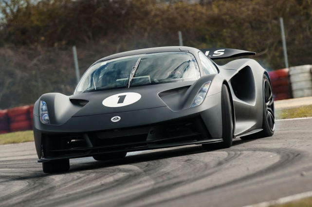 2021年莲花lotusevija跑车2000匹马力的电动巨兽