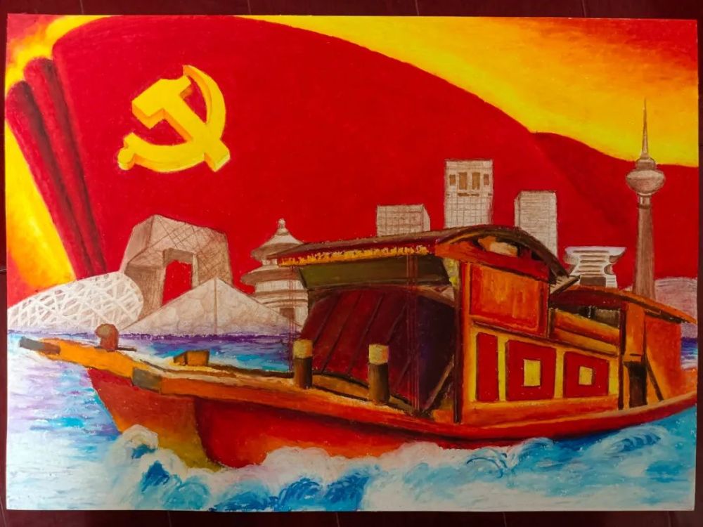 戴花要戴大红花唱歌要唱革命歌他们用青春和激情献礼