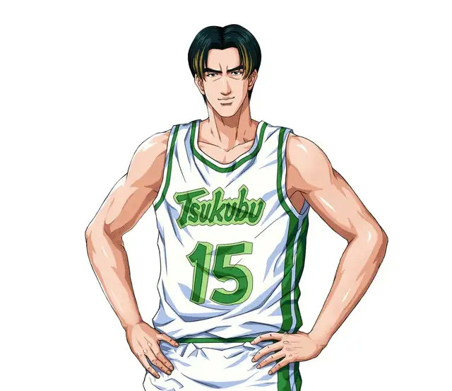 似乎一直就是这么一位带着朱雀般光辉的球员,在津久武与湘北的比赛中