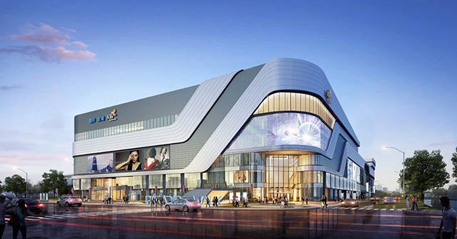 以潮趣为主线苏州胥江天街商业空间设计打破空间购物界限