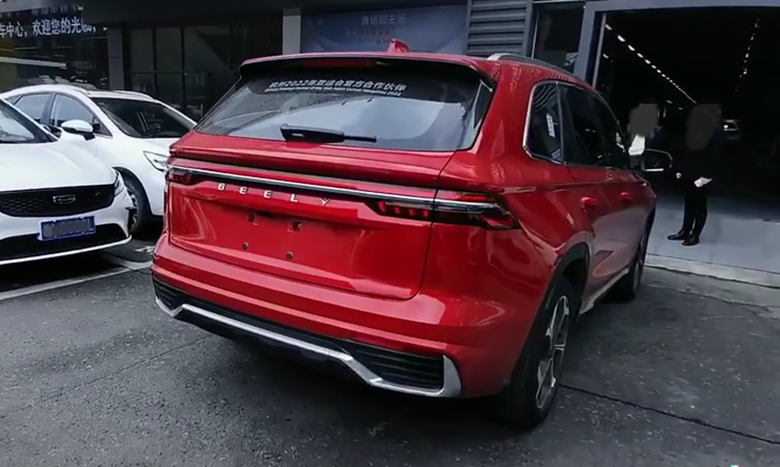 吉利星越l已到店尺寸超瑞虎8全系沃尔沃20t卖多少能火