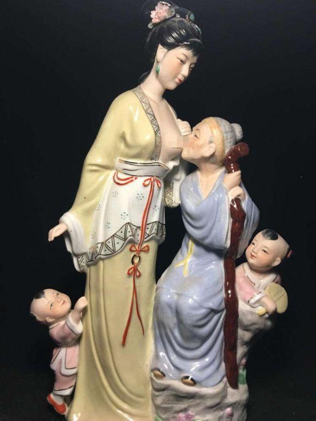 二十四孝雕像 乳姑不怠 故事引发争议 违背常理 侮辱智商 腾讯新闻