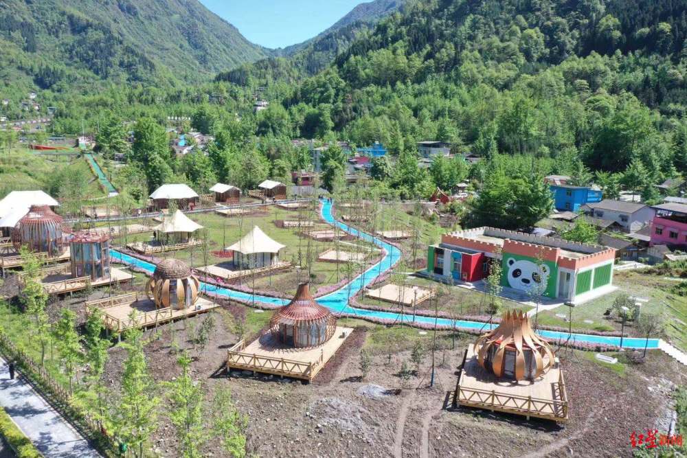 五一去哪儿四川绵竹童话小镇清平上新了快去打卡