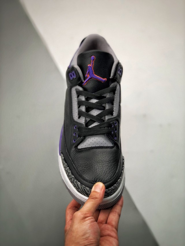 airjordan3courtpurple黑紫葡萄