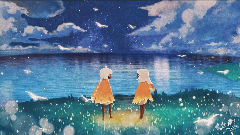 光遇壁纸,在光遇里找到对象是种什么样的体验?_腾讯新闻