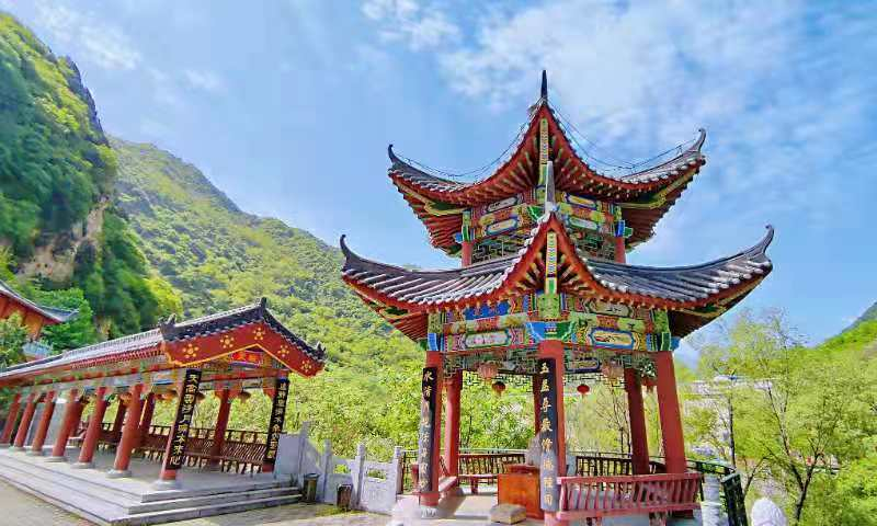 五一去哪玩西安周边游就去太平万花山景区感受不一样的春游